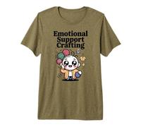 Crafting Knitting Yarn Ball Cute Premium T-Shirt