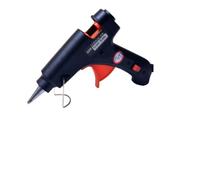 Crafting Melting Glue Gun, 20W Hot Melt Glue Gun, with Seal Wax Glue Sticks, Household DIY Industrial Guns, Heat Temperature Thermo Electric Repair Tool for DIY Arts Quick Home Repairs(Black Glue Gun