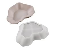 Crafting Mold Resin Tray Mold Irregular Shape Silicone Texture Perfect for Creating Resin Bowls and Trays Projects Concrete Molds