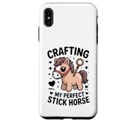 Crafting My Perfect Stick Horse Cute Pony Crafter Case for iPhone XS Max
