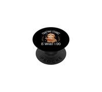 Crafting Stories Is What I Do Reading Writing Book Author PopSockets Adhesive PopGrip