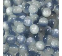 Crafting Supplies Round Resin Beads Imitation Stones for Accessories Design Shimmering Resin Beads Collection