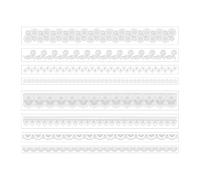 Crafting Tape | Arts And Crafts Tape,Lace Border Stickers for Planner Decorating Wall Decor Journaling Furniture Accenting Home Classroom Projects Wrapping Card-making