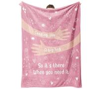 Craftique Get Well Soon Gifts for Women, Healing Blanket with Letter Print