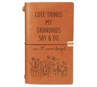 Craftique Grandma Gifts, Cute Things My Grandkids Say & Do Journal Notebook