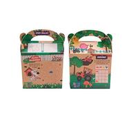 Craftis Childrens Kraft Meal Boxes (Pet & Farm) (Pack 200)
