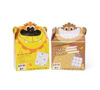 Crafti's CN874 Bizzi Boxes Assorted Zoo Lion and Monkey (Pack of 200)