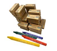 Craftis Multi-Pack of Bulk Crayons - 200 Boxes with 4 Colours Per Box, 800 Crayons Total - Crayon Set for Kids Perfect for Children's School, Restaurants, Party Bag Fillers and Travelling
