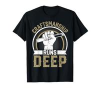 Craftman Craftsmanship Runs Deep Builder Pride T-Shirt
