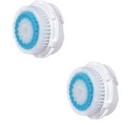 Craftmen Facial Cleansing Brush Head, 2 Pack of Ultrasonic Replacement Heads for SMART PRO ARIA Fit PLUS Mia 1 Mia 2 & 3 Acne Deep Pore Sensitive, Soft Silicone, Elliptical Toothbrush Head