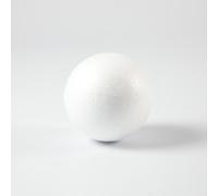 Craftmill 8cm / 80mm Polystyrene Balls, Spheres - Box of (10)