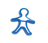 Craftplay Gingerbread man cookie cutter - Pack of 3 - strong plastic - Great for making gingerbread men