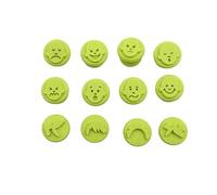 Craftplay Modelling Tools | Easy Grip Emotion Stampers | Facial Expression Stampers | Pack of 12
