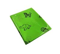 Craftplay Splashmat/Table covering | 1.5m x 1.5m | Great for messy activities | Strong waterproof plastic | Easy to clean! | Green jungle animals