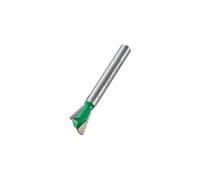 CraftPro Dovetail Router Cutter Bit, 1/4 Inch Shank, 12.7mm Cut Diameter & 104 Degree Spur, Tungsten Carbide Tipped,
