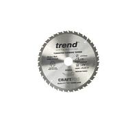 CraftPro General Purpose TCT Circular Saw Blade, 210mm x 36 Teeth x 30mm Bore, Tungsten Carbide Tipped, CSB/21036