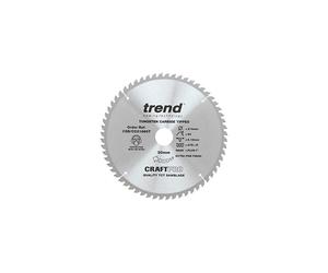 CraftPro Positive Hook Cross-Cutting TCT Circular Saw Blade, 216mm x 60 Teeth x 30mm Bore, Tungsten Carbide Tipped, CSB/CC21660T
