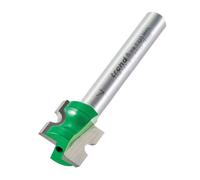 CraftPro Staff Bead Router Cutter, 1/4 Inch Shank, 2mm Radius and 13.5mm