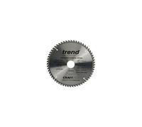 CraftPro TCT Cordless Thin Kerf Combination Sawblade for Wood, 190mm Diameter, 30mm Bore, 60 Teeth, 1.6mm Kerf, +25 Hook, CSB/19060TC