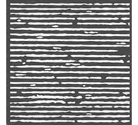 CrafTreat Reusable Pattern Stencils for Painting on Wood, Canvas, Paper, Fabric, Floor, Wall and Tile - Corrugated - 6x6 Inch - DIY Art and Craft Stencils - Pattern Stencil