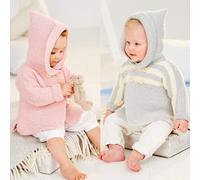 CRAFTROOM Knitting - 2 Easy Designs Knitting Pattern for Baby Coats in DK Sizes 14-22" Chest - Stylecraft 9502