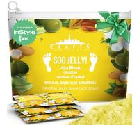 Crafts And The City SOO Jelly Pedicure Packs - Pedicure Foot Soak For Dry Feet - Moisturizing Jelly Spa Pedi Soak - Foot Spa Bath Soak Salts For Soaking -Gel To Relax Sore Feet (Arabian Jasmine)