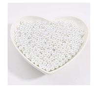 Crafts Faux Pearls, Acrylic Imitation Pearl Round Beads 3mm Multicolor No Hole Pack of 1000(108)