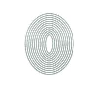 Crafts Too Presscut Cutting Nesting Dies - Stitch Dot Ovals