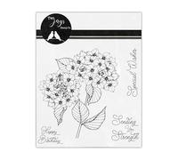 Crafts Too Two Jays Stamps - Hydrangea