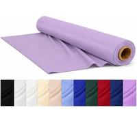 CraftsFabrics Plain Dyed Homespun Cotton Fabric - 100% Cotton - 110cm Wide - Soft Woven Craft Fabric for Sewing, Quilting, Dressmaking, Crafts & Home Décor (Lilac, 2 Metre Pre-Cut)