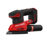 CRAFTSMAN 20V MAX Cordless Detail Sander, Tool Only (CMCW221B), Red