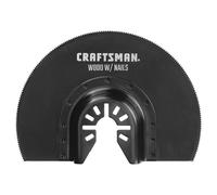 CRAFTSMAN Bi-Metal Oscillating Tool Blade for Wood and Metal, Semicircle (CMAO113)