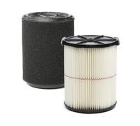 CRAFTSMAN CMXZVBE38779 Genuine General Purpose and Wet Application Wet Dry Vac Replacement Vacuum Filters for Most 5 to 20 Gallon CRAFTSMAN Shop Vacuums, Easy Installation, Liquid and Dry Pick-ups