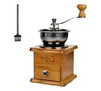 Craftsman Coffee Grinder Manual Burr Mill Removable Cleaning Coarse to Fine Setting Perfect for Camping Home Brewing Coffee Enthusiasts Espresso Manual Mill