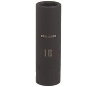 CRAFTSMAN Deep Impact Socket, Metric, 1/2-Inch Drive, 16mm (CMMT16077)