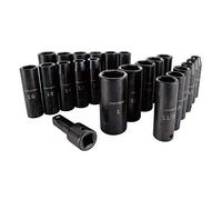CRAFTSMAN Deep Impact Socket Set, SAE, 1/2-Inch, 23 Pieces (CMMT16970)