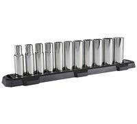 CRAFTSMAN Deep Socket Set, 1/2-Inch Drive, SAE, 12-Point, 11-Piece (CMMT12048)