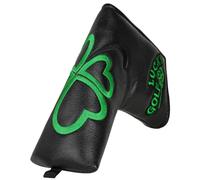 Craftsman Golf Clover Shamrock Black Putter Cover Headcover For Scotty Cameron Taylormade Odyssey Blade
