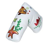 Craftsman Golf Oceam World Fish Crab Seaweed White Blade Putter Cover Headcover For Scotty Cameron Ping TaylorMade Odyssey Callaway