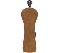 Craftsman Golf Rustic Vintage Brown Matte Soft Golf Headcover Head Cover Protector for Hybrids Rescue