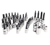 CRAFTSMAN Hex Bit and Torx Bit Socket Set, 1/4 and 3/8 Drive Sizes, SAE and Metric, 42-Piece (CMMT34912)