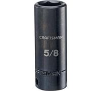 CRAFTSMAN Impact Socket, Deep, SAE, 3/8 in. Drive, 5/8 in. (CMMT15896)