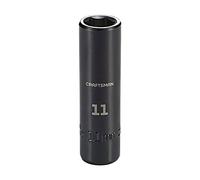 CRAFTSMAN Impact Socket, Deep, SAE, 38 in. Drive, 11MM (CMMT15900)