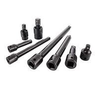 CRAFTSMAN Impact Socket Extension Set/Socket Adapter Set, Pinless, 8-Piece (CMMT99279)