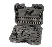 Craftsman Overdrive 121-Piece Gunmetal Chrome Mechanics Tool Set, Standard SAE/Metric Socket Set, with Hard Case (CMMT99121L)
