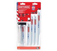 CRAFTSMAN Reciprocating Saw Blades, 11-Piece Kit with Case (2058838)