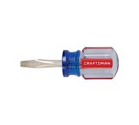 CRAFTSMAN Screwdriver, 3/16 in x 1-1/2 in Slotted, Acetate Handle (CMHT65020)