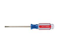CRAFTSMAN Screwdriver, 3/16 in x 4 in Cabinet Slotted, Acetate Handle (CMHT65022)