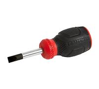 CRAFTSMAN Screwdriver, Slotted, Bi-Material, 1/4 X 1.5 Inch (CMHT65058N)