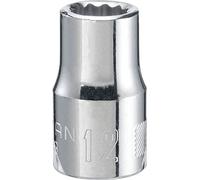 CRAFTSMAN Shallow Socket, Metric, 1/2-Inch Drive, 12mm, 12-Point (CMMT44233)